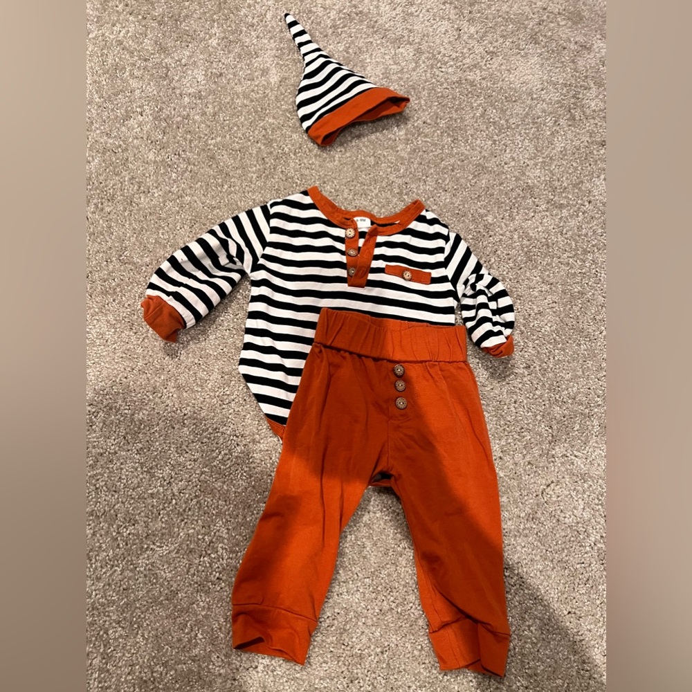 Striped outfit